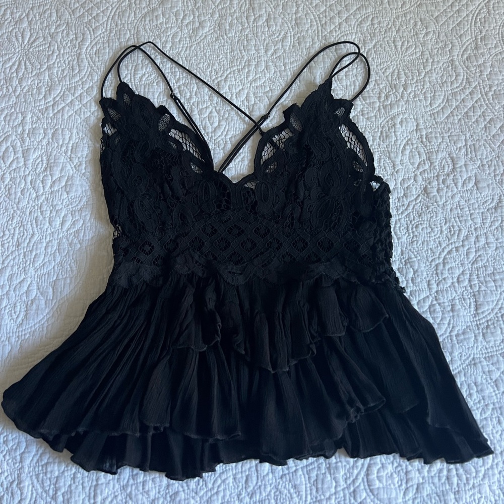 Free People Lace Top